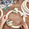 Unfinished Wood Circles DIY-WH0043-05B-3
