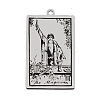 Non-Tarnish 201 Stainless Steel Pendants STAS-S105-LA211-21-1