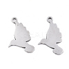 Non-Tarnish 201 Stainless Steel Pendants LS-STAS-S081-028-1