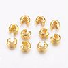 Brass Crimp Beads Covers LS-X-KK-H289-NFG-NF-1