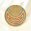 304 Stainless Steel Enamel Finger Rings for Women RJEW-M102-02G-1