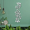 2Pcs Mirror Wall Stickers DIY-CN0001-97-6
