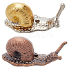 DICOSMETIC 2Pcs 2 Colors Brass Incense Burners AJEW-DC0001-09-1