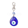 Handmade Lampwork Evil Eye Pendant Decorations HJEW-JM04143-03-2