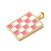 Brass Enamel Pendants KK-L216-009G-01-2