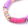 Cotton Thread Tassel Charm Bracelets BJEW-JB04448-01-2
