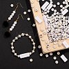 455Pcs Opaque & Plating Acrylic Beads SACR-FS0001-02-5