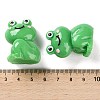 Cartoon Cute Resin 3D Frog Figurines RESI-Z024-01D-3