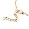 BFF/Best Friends Forever Alloy Pendant Necklaces NJEW-K124-01G-02-4