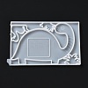 DIY Dinosaur Photo Frame & Grass Decoration Silicone Molds DIY-I099-57-3