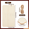 DIY Wood Bookmarks Making Kits WOOD-SP0001-21D-2