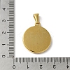 PVD Vacuum Plating 304 Stainless Steel Pendants STAS-B069-02G-3