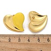 Heart 304 Stainless Steel Stud Earrings LS-EJEW-A130-01G-02-3