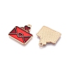 Valentine's Day Theme Alloy Enamel Pendants ENAM-T020-50J-01-2