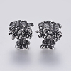 304 Stainless Steel European Beads STAS-F195-006AS-1