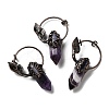 Natural Amethyst Big Pointed Pendants G-G019-01B-R02-1