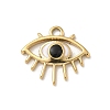 Ion Plating(IP) 304 Stainless Steel Enamel Charms STAS-G351-07G-2