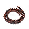 Natural Mahogany Obsidian Round Bead Strands G-P075-26-10mm-2