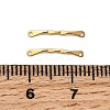 304 Stainless Steel Textured Bar Links Connector Charms STAS-A134-01A-G-3