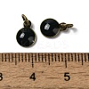 Brass Ename Charms KK-H487-22AB-02-3