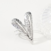 304 Stainless Steel Cuff Rings RJEW-D306-05P-1