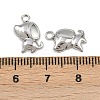 304 Stainless Steel Charms STAS-H242-01P-03-3
