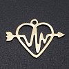 201 Stainless Steel Pendants STAS-T054-JN771-2-1