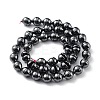 Synthetic Non-Magnetic Hematite Beads Strands G-H303-B18-2