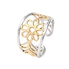 304 Stainless Steel Cuff Open Rings RJEW-P181-02E-A-4