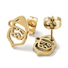 304 Stainless Steel Stud Earrings LS-EJEW-H136-14G-2