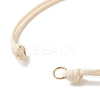 Braided Waxed Polyester Cord AJEW-JB01153-03-2