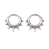 Spiked 316 Stainless Steel Cartilage Earrings AJEW-C044-15AS-4
