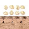 10G Opaque Colours Glass Seed Beads SEED-L013-02F-3