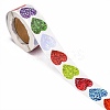 Heart Shaped Stickers Roll DIY-K027-A16-2