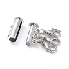 Alloy Magnetic Slide Lock Clasps LS-X-PALLOY-YW0001-17P-2