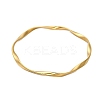 304 Stainless Steel Twisted Bangles for Women BJEW-Q040-07G-2