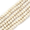 Synthetic Magnesite Beads Strands G-R016-A01-6mm-2