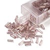 10G Ceylon Glass Twist Bugle Beads X-SEED-L012-01G-1