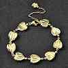 304 Stainless Steel Link Bracelets for Women BJEW-P354-04B-G-1