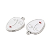 Alloy Enamel Pendants ENAM-J650-07P-3