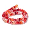 Natural Banded Agate/Striped Agate Beads Strands G-E605-A02-02E-4