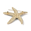 Starfish Alloy Rhinestone Sea Animal Brooches LS-JEWB-S023-01A-2