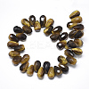 Natural Tiger Eye Beads Strands G-S357-C02-01-2