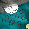 12 Pairs 304 Stainless Steel Hoop Earrings EJEW-UN0001-88-3