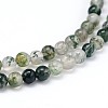 Natural Gemstone Round Bead Strands X-G-J303-07-4mm-3