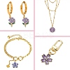 40Pcs 10 Style Alloy Enamel Pendants ENAM-CJ0005-70-6