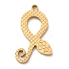 Ion Plating(IP) 304 Stainless Steel Pendants STAS-E199-11G-1