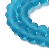 Transparent Glass Beads Strands EGLA-A044-T1mm-MD27-4
