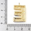 Brass Pendants PALLOY-S036-01G-E-3