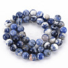 Natural Sodalite Beads Strands G-S279-10-8mm-3